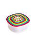 SET 7 CONTENITORI QUADRATI URBANPlastic Forte