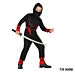 Atosa - Costume Ninja Rosso/Nero - 7/9 AnniAtosa