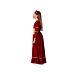 Atosa - Costume Regina Medievale Rosso - 5/6 AnniAtosa