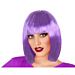 Atosa - Parrucca Liscia Corta con Frangia - ViolaAtosa