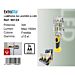 LAMPADA LED DA LAVORO 3W GIALLO - LUCE FREDDAExtrastar