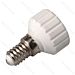 ADATTATORE LAMPADINA - E14 A GU10 - BIANCOAigostar