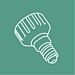 ADATTATORE LAMPADINA - E14 A GU10 - BIANCOAigostar