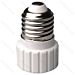 ADATTATORE LAMPADINA - E27 A GU10 - BIANCOAigostar