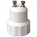 ADATTATORE LAMPADINA - GU10 A E14 - BIANCOAigostar