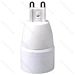 ADATTATORE LAMPADINA - G9 A E14 - BIANCOAigostar