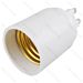 ADATTATORE LAMPADINA - G9 A E27 - BIANCOAigostar