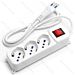 MULTIPRESA A 3 VIE CON INTERRUTTORE 16A - 1,5MAigostar