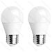 MINI GLOBO LED G45 E27 4W - LUCE FREDDA 340LM - 2PZAigostar