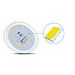 MINI GLOBO LED G45 E27 4W - LUCE FREDDA 340LM - 2PZAigostar