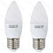 LAMPADINA LED C37 E27 3W - LUCE FREDDA 255LM - 2PZAigostar