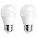 MINI GLOBO LED G45 E27 7W - LUCE FREDDA 620LM - 2PZAigostar