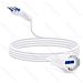 PROLUNGA 16A - CAVO 3G1.0mm² - BIANCO 3MAigostar