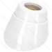 PORTALAMPADA E27 IN CERAMICA - OBLIQUO - BIANCOAigostar