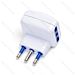 ADATTATORE A 3 VIE 16A - SPINA S17 - BIANCOAigostar