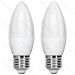LAMPADINA LED C37 E27 7W - LUCE CALDA 610LM - 2PZAigostar