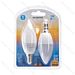 LAMPADINA LED C37 E14 3W - LUCE CALDA 255LM - 2PZAigostar