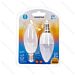 LAMPADINA LED C37 E14 6W - LUCE CALDA 510LM - 2PZAigostar
