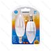 LAMPADINA LED C37 E14 9W - LUCE CALDA 840LM - 2PZAigostar