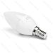 LAMPADINA LED C37 E14 9W - LUCE CALDA 840LM - 2PZAigostar