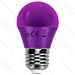 LAMPADINA LED G45 E27 4W - LUCE VIOLAAigostar