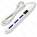 MULTIPRESA A 3 VIE CON INTERRUTTORE 10A - 1,5MAigostar