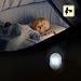 LUCE NOTTURNA ROTONDA CON SENSORE - LUCE FREDDAAigostar