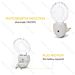 LUCE NOTTURNA CON SENSORE - GIRASOLE - RGBAigostar