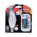 LAMPADINA LED C37 E14 4.8W - LUCE RGB CON TELECOMANDOAigostar