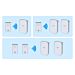 CAMPANELLO WIRELESS AC - BIANCO E ARGENTOAigostar