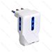 ADATTATORE A 3 VIE CON INTERRUTTORE 16A - BIANCOAigostar