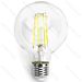 LAMPADINA LED G95 E27 6W - LUCE FREDDA 6500KAigostar