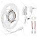 STRISCIA LED CON INTERRUTTORE - LUCE CALDA - 3MAigostar