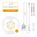 STRISCIA LED CON INTERRUTTORE - LUCE CALDA - 3MAigostar