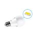 LED A60 CON SENSORE DI LUMINOSITÀ E27 8W - 3000KAigostar
