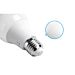LED A60 CON SENSORE DI LUMINOSITÀ E27 8W - 3000KAigostar