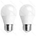 MINI GLOBO LED G45 E27 4.9W - LUCE FREDDA 420LM - 2PZAigostar
