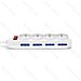 MULTIPRESE A 12 VIE CON INTERRUTTORE 16A - 1.5MAigostar