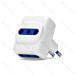 ADATTATORE A 3 VIE 10A - SPINA S11 - BIANCOAigostar