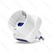 ADATTATORE A 3 VIE 10A - SPINA S11 - BIANCOAigostar