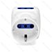 ADATTATORE A 3 VIE 10A - SPINA S11 - BIANCOAigostar
