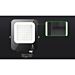 FLOOD LIGHT LED NERO 50W - LUCE FREDDA - 4700LMAigostar