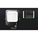 FLOODLIGHT LED NERO 200W - LUCE FREDDA - 18000LMAigostar