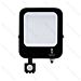 FLOODLIGHT LED CON SENSORE NERO 100W - LUCE NEUTRAAigostar