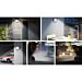 FLOODLIGHT LED CON SENSORE NERO 100W - LUCE NEUTRAAigostar