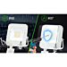 FLOODLIGHT LED CON SENSORE BIANCO 100W - LUCE NEUTRAAigostar