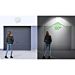 FLOODLIGHT LED CON SENSORE BIANCO 100W - LUCE NEUTRAAigostar