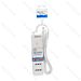 MULTIPRESA A 4 VIE CON INTERRUTTORE 10A - 1,5MAigostar