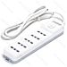 MULTIPRESA A 5 VIE CON INTERRUTTORE 16A - 1,5MAigostar