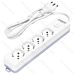 MULTIPRESA A 4 VIE CON INTERRUTTORE 16A - 1,5MAigostar